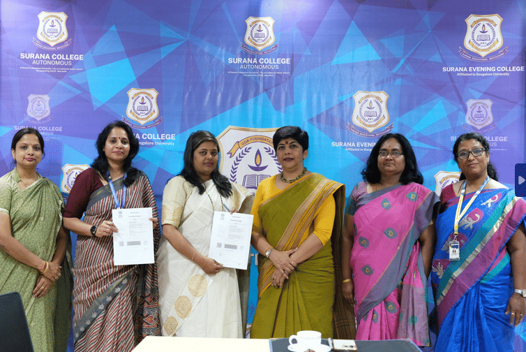 Surana College Bangalore Mou Sign Images photo 7